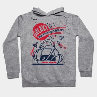 Galaxy / Space  Age / Retro 50s Hoodie